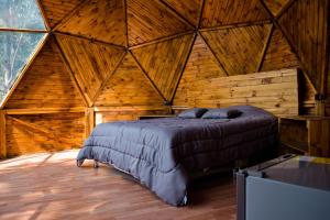 Ένα ή περισσότερα κρεβάτια σε δωμάτιο στο GLAMPING LA CIMA NEUSA
