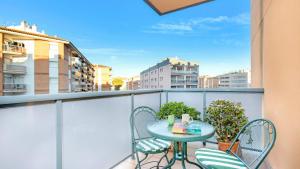 Balkón nebo terasa v ubytování Apartment StaCris2 - Lloret de Mar