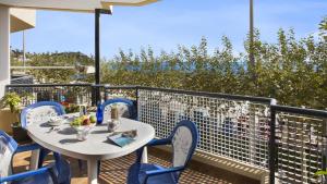 Balkón alebo terasa v ubytovaní Apartment SPal - Blanes