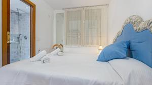 Posteľ alebo postele v izbe v ubytovaní Apartment SPal - Blanes