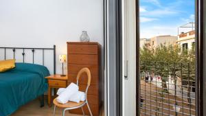 Balkón alebo terasa v ubytovaní Apartment SPal - Blanes