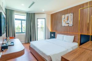 Postel nebo postele na pokoji v ubytování Maya Hotel 3