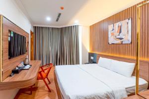 Postel nebo postele na pokoji v ubytování Maya Hotel 3