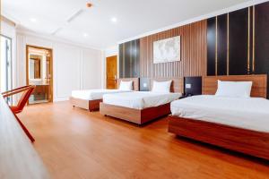 Postel nebo postele na pokoji v ubytování Maya Hotel 3