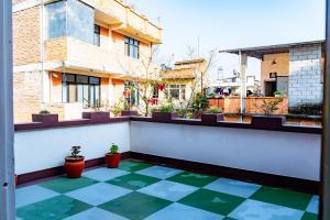 Balkón nebo terasa v ubytování Silu Homes by Hostmandu