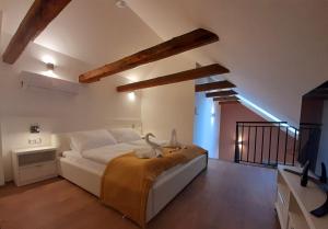 Residence Mariánská客房内的一张或多张床位