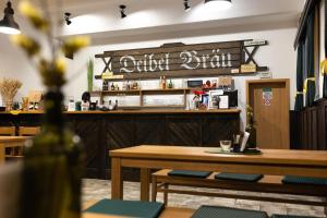 Salon ili bar u objektu Pivovar Tupadly