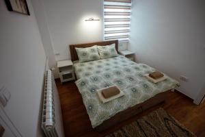 Voodi või voodid majutusasutuse Apartman Vesna toas