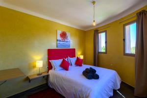 Postel nebo postele na pokoji v ubytování Villa Kesh Evasion Marrakech
