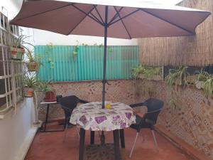 Balkón alebo terasa v ubytovaní Apartamentos Naranja y Limòn