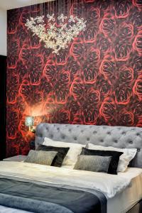 Postel nebo postele na pokoji v ubytování Florek & Florica Room001