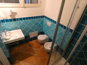 Koupelna v ubytování B&B MrCaruba