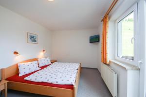 Una cama o camas en una habitación de Apartment Hinterbrandthof