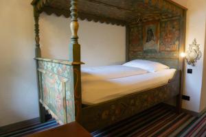 Postel nebo postele na pokoji v ubytování Hotel Schrenkhof