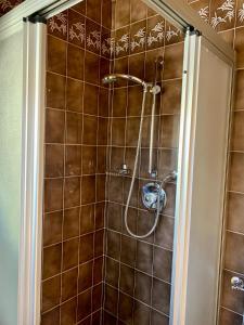 Koupelna v ubytování Residence Nordik