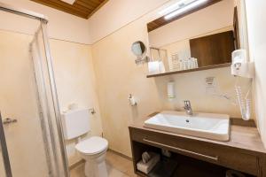 Vannituba majutusasutuses Alpenhotel Ensmann