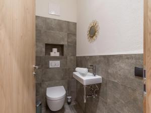 Koupelna v ubytování Isskogel Suites
