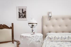 Postel nebo postele na pokoji v ubytování Casa in Centro Foggia