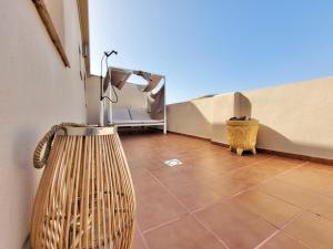 Balkon lub taras w obiekcie CristianPlaya Attic