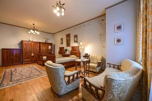 Posezení v ubytování Apartment Biskupska