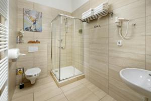 
Koupelna v ubytování Unesco Prague Apartments
