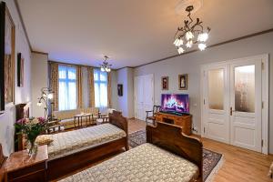 Posezení v ubytování Apartment Biskupska