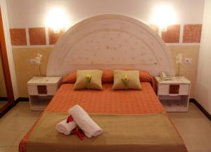 Posteľ alebo postele v izbe v ubytovaní 4Dreams Hotel Chimisay