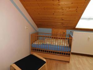 Postel nebo postele na pokoji v ubytování Ferienwohnung Krenzer