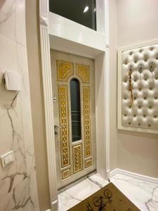 Koupelna v ubytování Grand de Luxe Residence Lviv + 11 fotografií