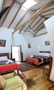 Voodi või voodid majutusasutuse Casa Union Cusco toas