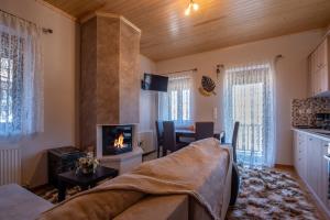 Μια τηλεόραση ή/και κέντρο ψυχαγωγίας στο Pefkos House