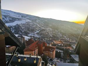 Výhľad na hory alebo výhľad na hory priamo z apartmánu