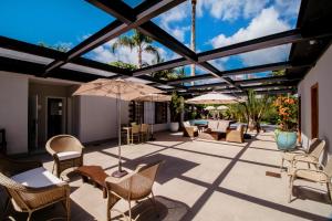 Patio nebo venkovní prostory v ubytování Spazio del Sole Jurere