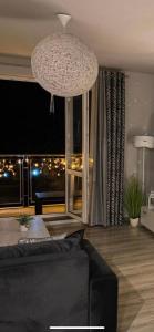 Posezení v ubytování Apartament VIEW Wisla