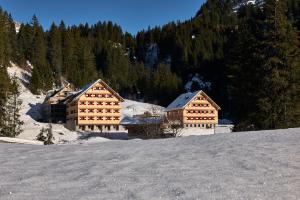 Berghaus Schröcken - Hotel Apartments Spa v zimě