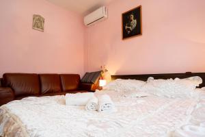 Postel nebo postele na pokoji v ubytování Apartman JOZIC
