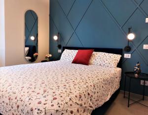 Ένα ή περισσότερα κρεβάτια σε δωμάτιο στο the 6 apartments