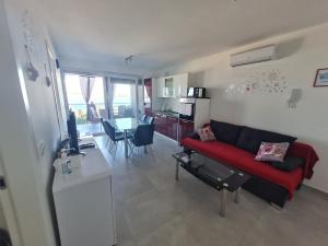 Posezení v ubytování Apartmani Ždrijac Nin