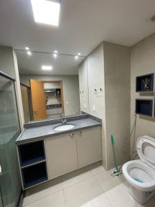 Koupelna v ubytování Flat 208 Eco Resort Carneiros