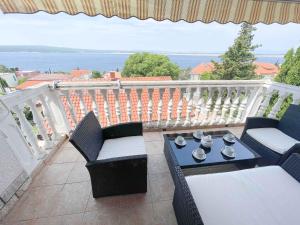 Balkón nebo terasa v ubytování Apartments in Dramalj 42064