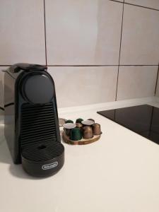 Příslušenství pro přípravu čaje a kávy v ubytování House Nordika