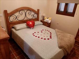 Postel nebo postele na pokoji v ubytování Casa Hoya Grande