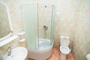Koupelna v ubytování Hotel NATALI