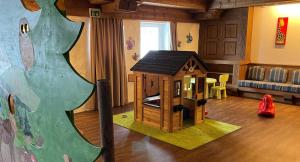 Posezení v ubytování Berghoteltirol