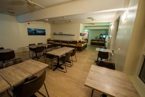 Restoran või mõni muu söögikoht majutusasutuses The Vík Inn by Ourhotels