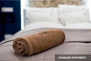 Cama o camas de una habitación en Savouir Bleu Suite near Danube
