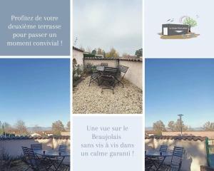 Fotografie z fotogalerie ubytování Studio de Jardin "Le Temps d une Pause" jusqu'à 4 personnes en face du Beaujolais - Climatisation et Borne recharge véhicule électrique v destinaci Montmerle Sur Saône