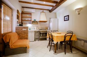 Kuchyň nebo kuchyňský kout v ubytování Guesthouse Trogir Proto
