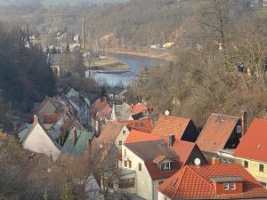 A bird's-eye view of Fewo Sachsenhöhe