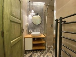 Koupelna v ubytování Penzion Stodola